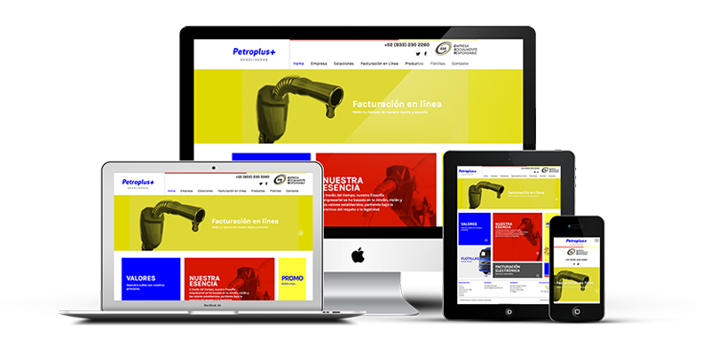 Diseño y desarrollo de sitio web para  Petroplus